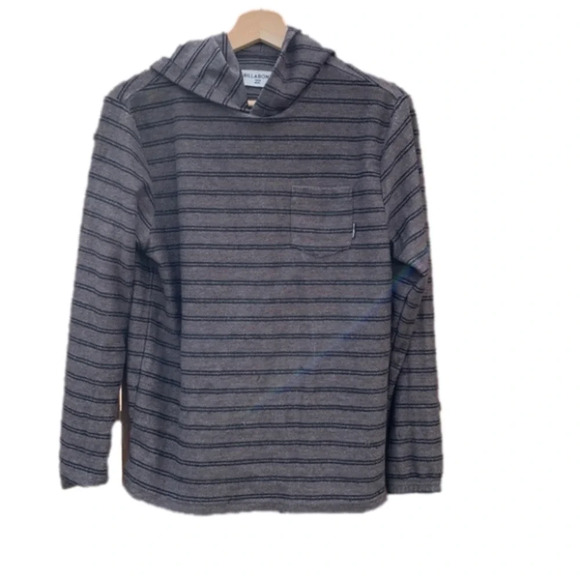 Billabong boys large great with black stripes hoodie - Picture 1 of 6